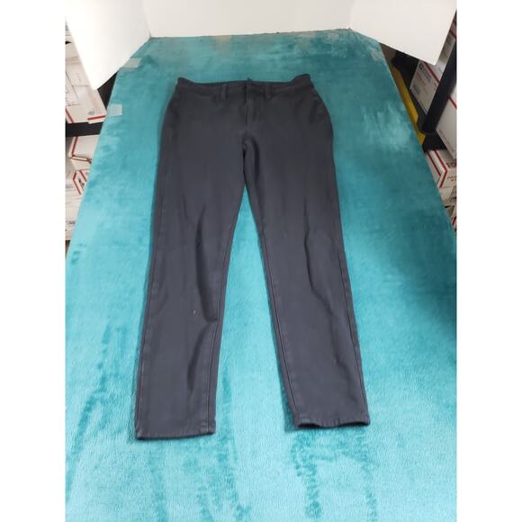 American Eagle Jeans Size 6 Short Womens Black Denim Stretch High Rise Jegging - Picture 1 of 13